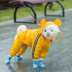 HipiDog Rain Jacket  Size M-New!